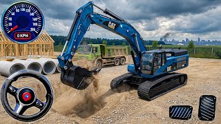 JCB City Road Construction Simulator 3D - City Construction Road Builder Simulator -Android Gameplay screenshot 2