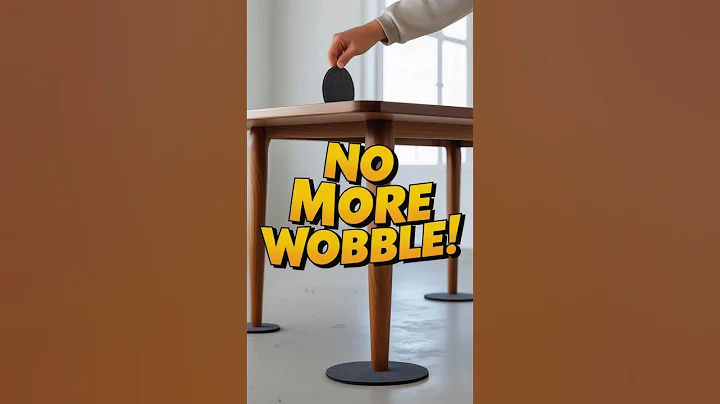 The 1-Minute Hack to Stop Your Table from Wobbling Forever! #shorts #table