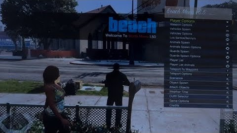 GTA V Beach Mod Menu Tutorial PS4 1.47, 1.48, 1.49, 1.50, 1.51