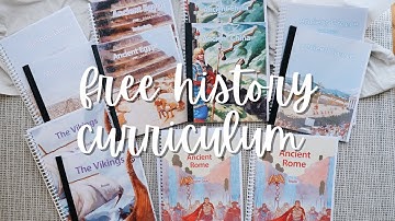 Free History Curriculum  (group subject for first grade & fourth grade)