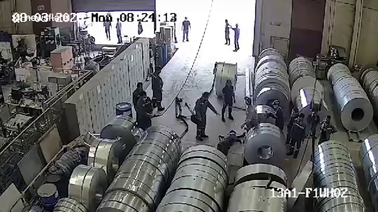 The magnet incident real video animation