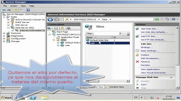 Instalación y configuración de servidor web y ftp en windows 2008 Server R2_Francisco Galvín