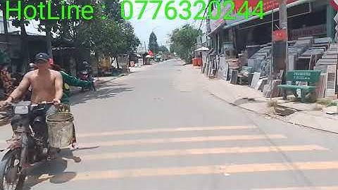 Ngang 7m x 25m Thổ cư mặt Tiền đường nhựa xe tải Lớn phước Lâm cần giuộc | BĐS cần giuộc Long an