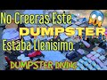 ♻️No Creeras ESTE DUMPSTER ESTABA LLENISIMO😱de Cosas/Lo Que Tiran en USA🇺🇲/Dumpster Diving