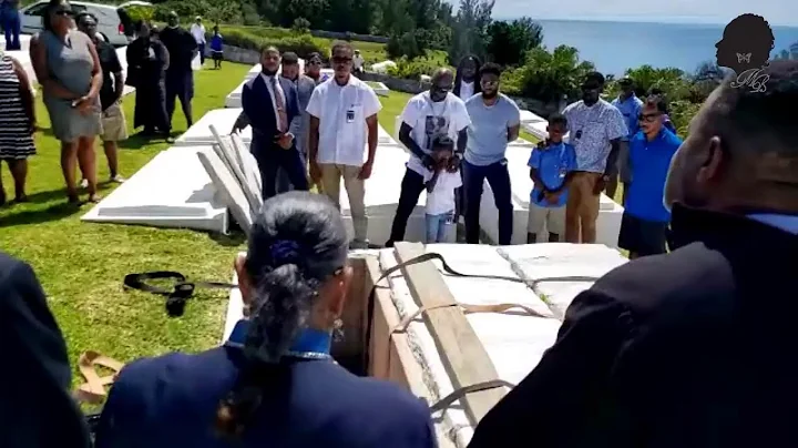 Burial service for Audrey Hayward
