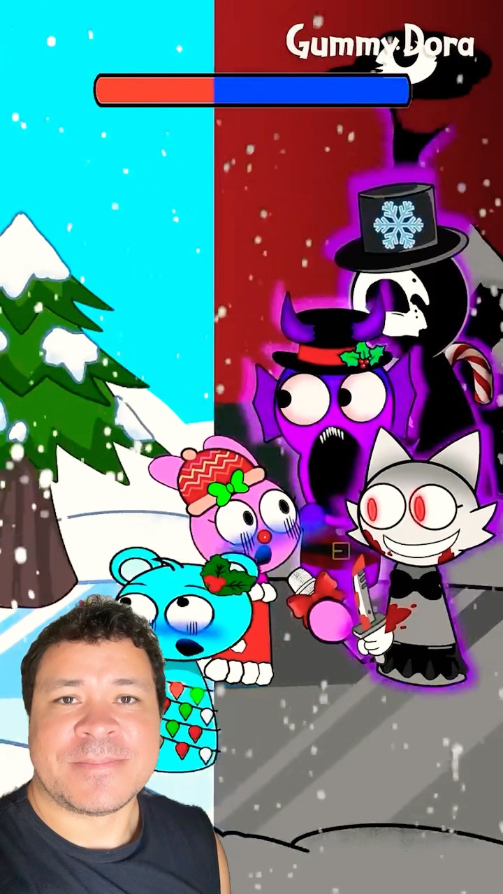 SPRUNKI NO CLIMA DE NATAL #mayumigames #sprunki #natal