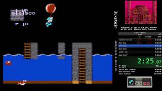 [RTA] Super Pitfall (NES) any% in 5:07