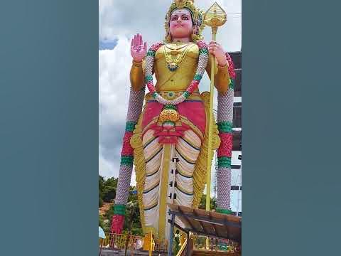 Salem 146 feet murugan temple - YouTube