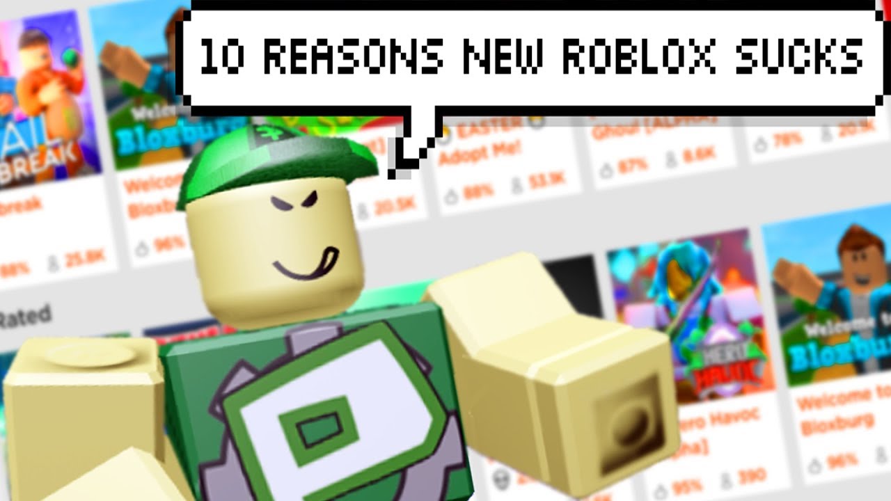 Top 10 Reasons New Roblox Sucks A Roblox Discussion By Phire Youtube - roblox sucks so bad