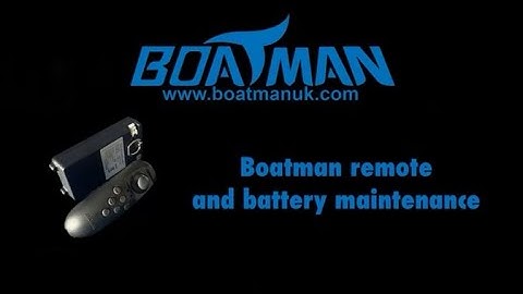 Boatman Bait Boat Battery And Remote Charging And Maintenance Guide