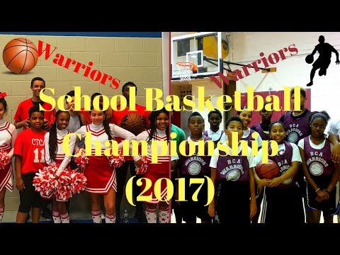 2017 School Basketball Championship (Calvary Temple Christian Academy Vs Blair Christian Academy