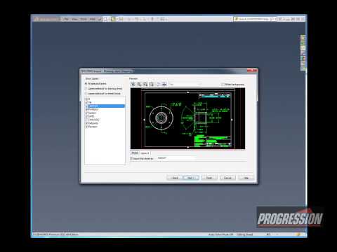 Video: Hvordan konverterer jeg en DWG-fil til Solidworks?