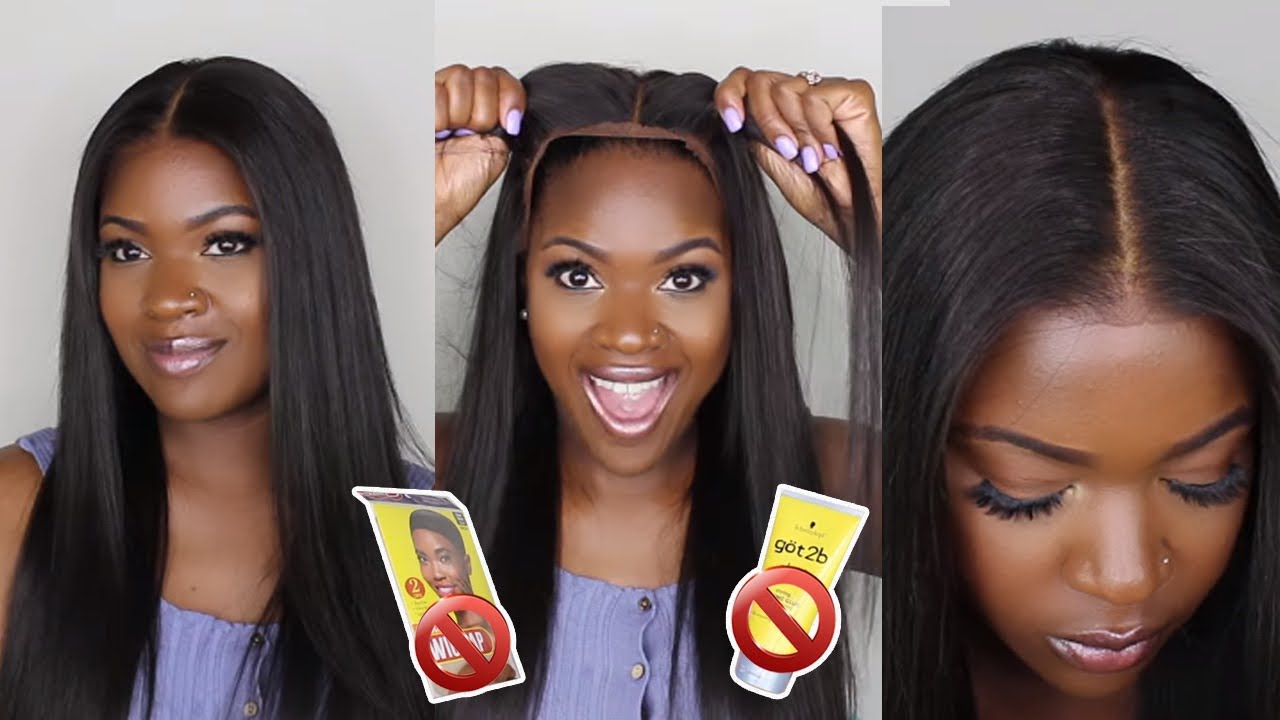 Must-Have! Everyday Wig For Beginners!! First time Trying fake scalp  wig|Hairvivi!!! - YouTube