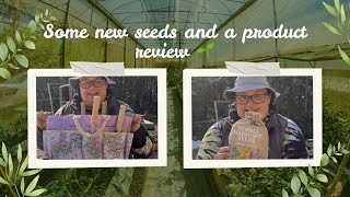 New herbal seeds and a garden tool product review - Off grid Maine