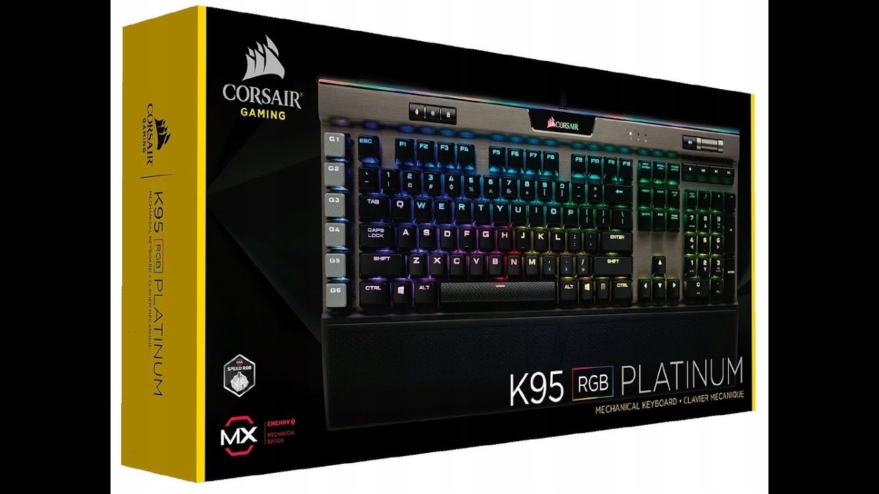NEW Open box Corsair K95 Platinum. Time capsule 5 years:))) I bay here 