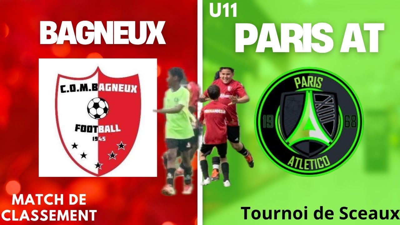 COM BAGNEUX  VS  PARIS ATLETICO U11 ( Tournoi de Sceaux) Match de 3emes places