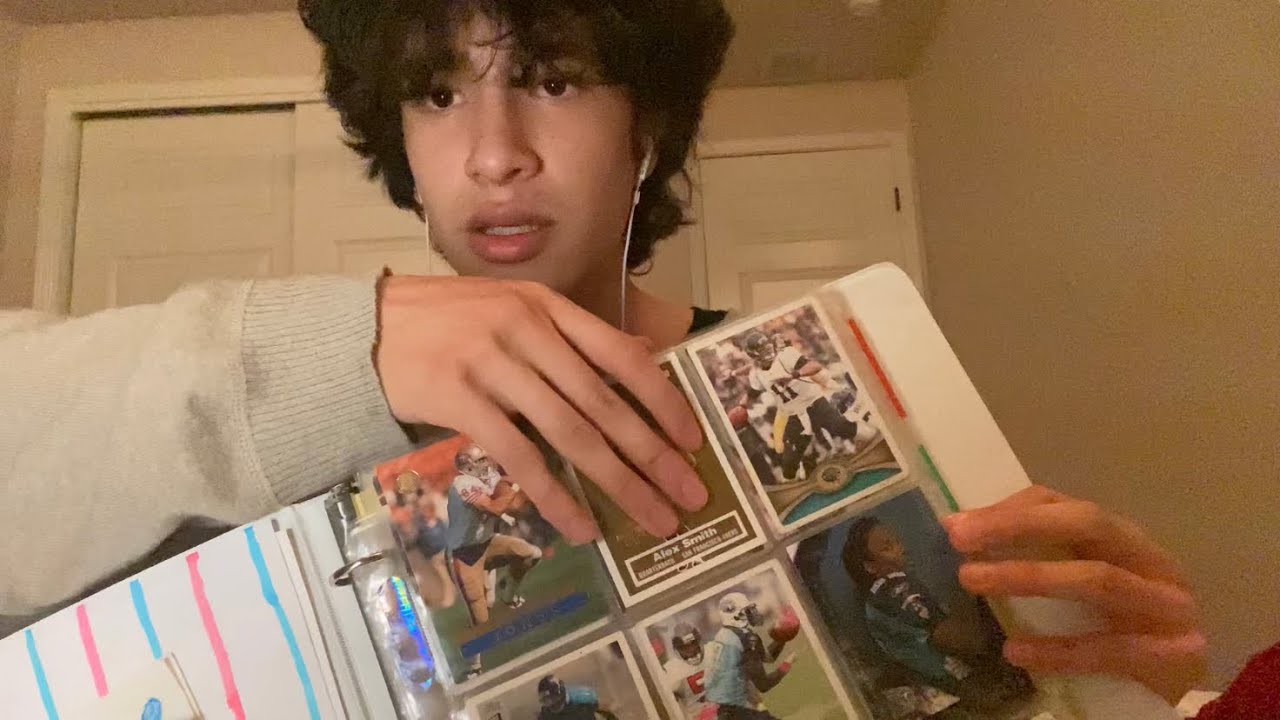 ASMR showing you my card collection