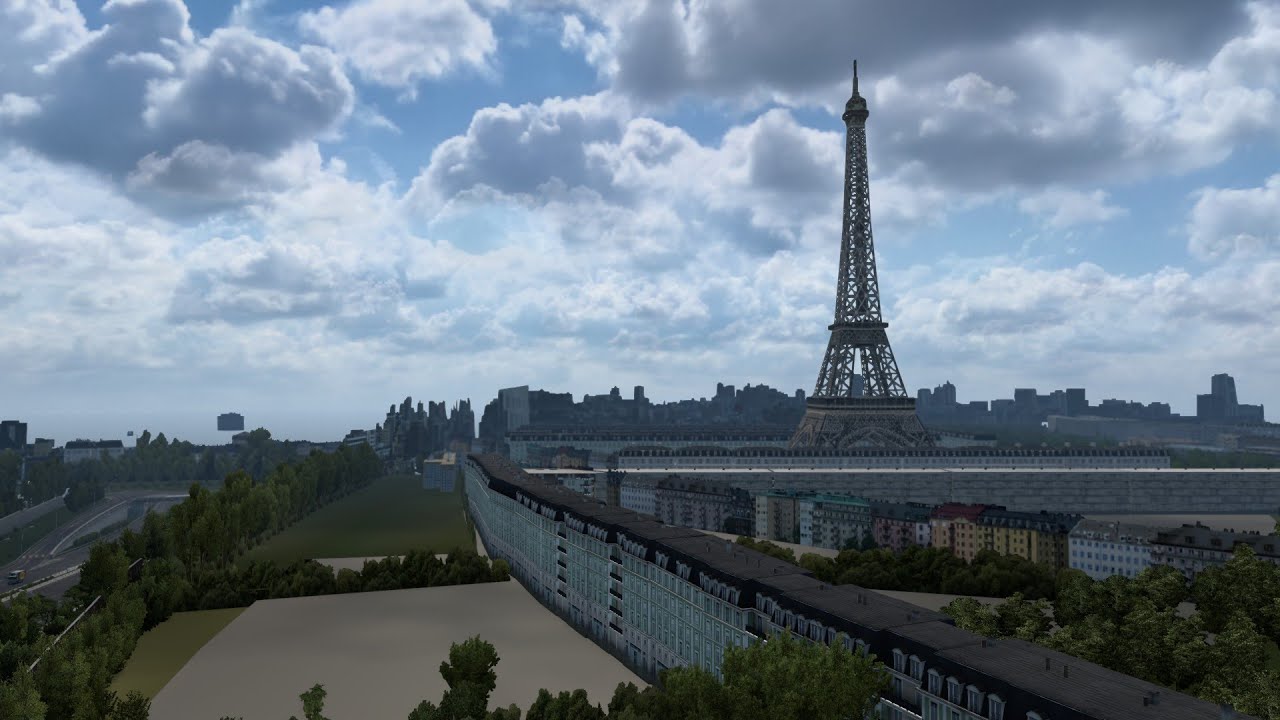 Paris Rebuild v3.0 (1.41) | Euro Truck Simulator 2 | [MOD]
