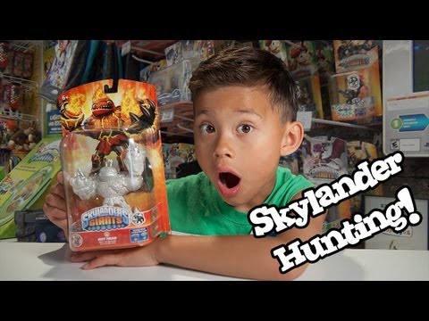 Skylander Hunting! GLITTER PEARL HOT HEAD at Walmart!!!! - YouTube