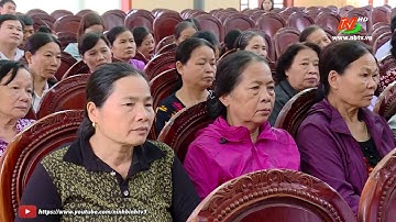 Đại biểu HĐND tỉnh tiếp xúc cử tri tại xã Khánh Nhạc, Khánh Hội huyên Yên Khánh