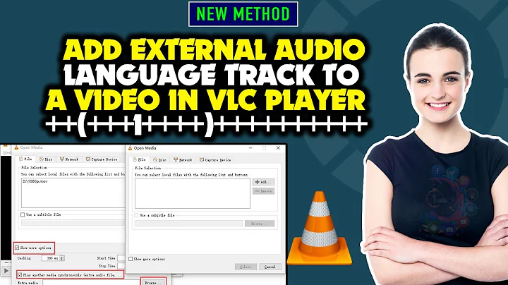 How to Add External Audio Language Track to a Video in VLC Player 2025