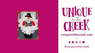 UITC™ How to Make A Winter Character Wreath | DIY Santa or Snowman Wreath | Small Board | Tutorial