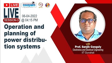 Live Session III  Operation and Planning of Power Distribution Systems