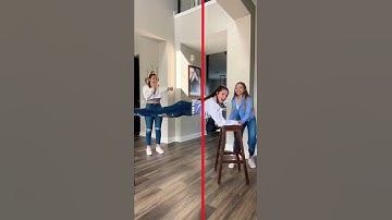 She’s FLYING! 😱😂 (Fireboy DML Peru - Scan filter challenge) | Triple Charm #shorts