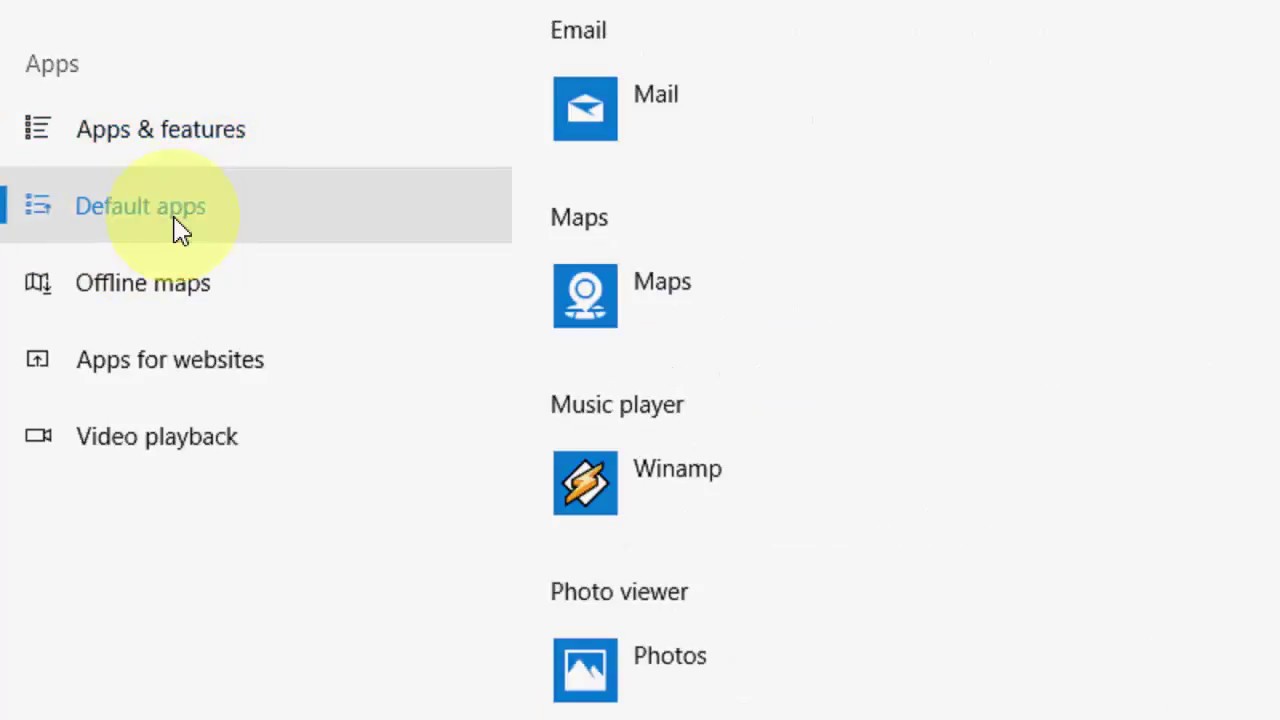 How To Set Outlook As Default Email Mail Client YouTube