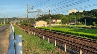 神戸電鉄6500系6509系 普通小野行 木津駅～木幡駅間