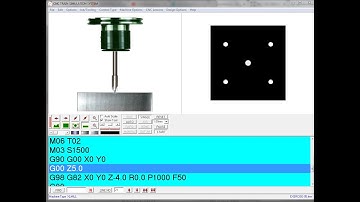 Ex.5: Using canned cycle - Create a part program for Counter sinking operation - Part 3