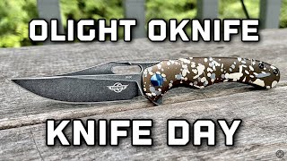Olight Oknife festival new knife products flash sale splint limited desert tan