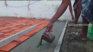 technology of cool roof-cool roof tile installation process-using by sand and cement mortar