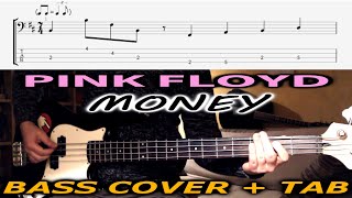 PINK FLOYD Money BASS TAB COVER | Lesson Tutorial Play Along TABS