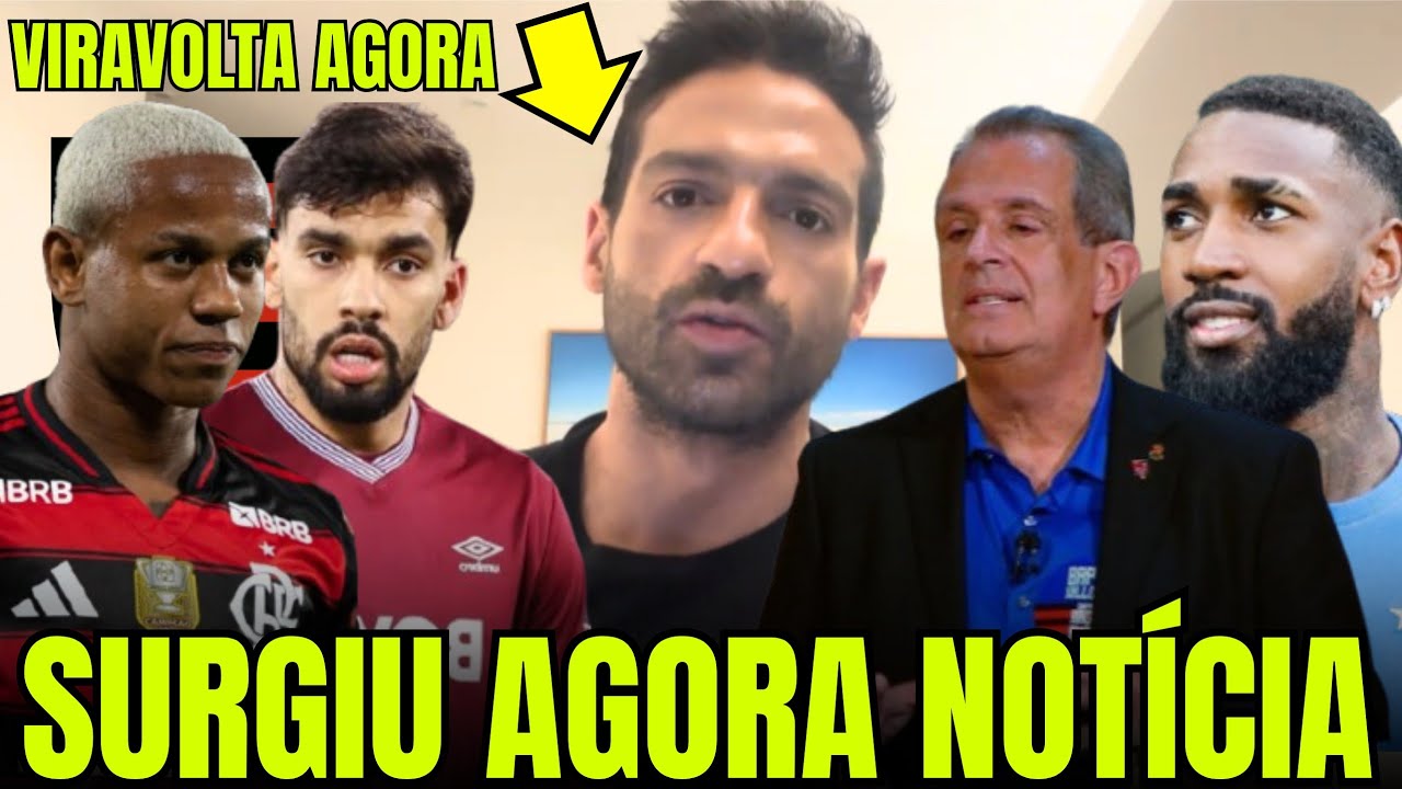 VENÉ : FLAMENGO AGE RÁPIDO E SOLTA DECISÃO QUE PEGA TODOS DE SURPRESA! TROUXE TUDO AS INFORMAÇÕES