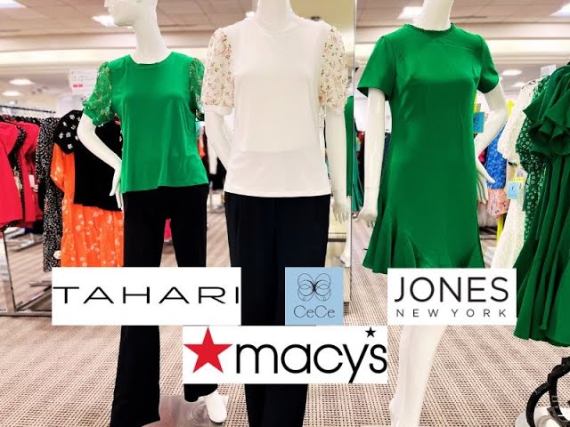 ❤️Macy's CeCe, JONES New York, Tahari New Arrivals | Summer Tops, Blouses,  Shorts, Jackets, Dresses - YouTube