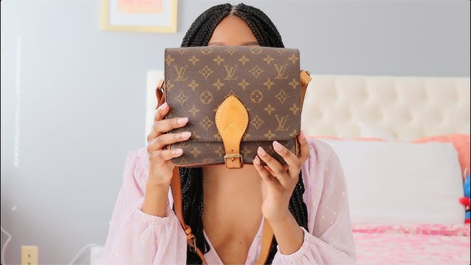 vuitton vintage monogram cartouchiere