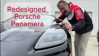 2024 Porsche Panamera design refresh compared to 23.