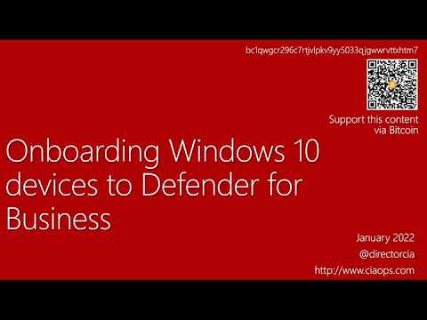 Onboarding Windows 10 devices to Defender for Business