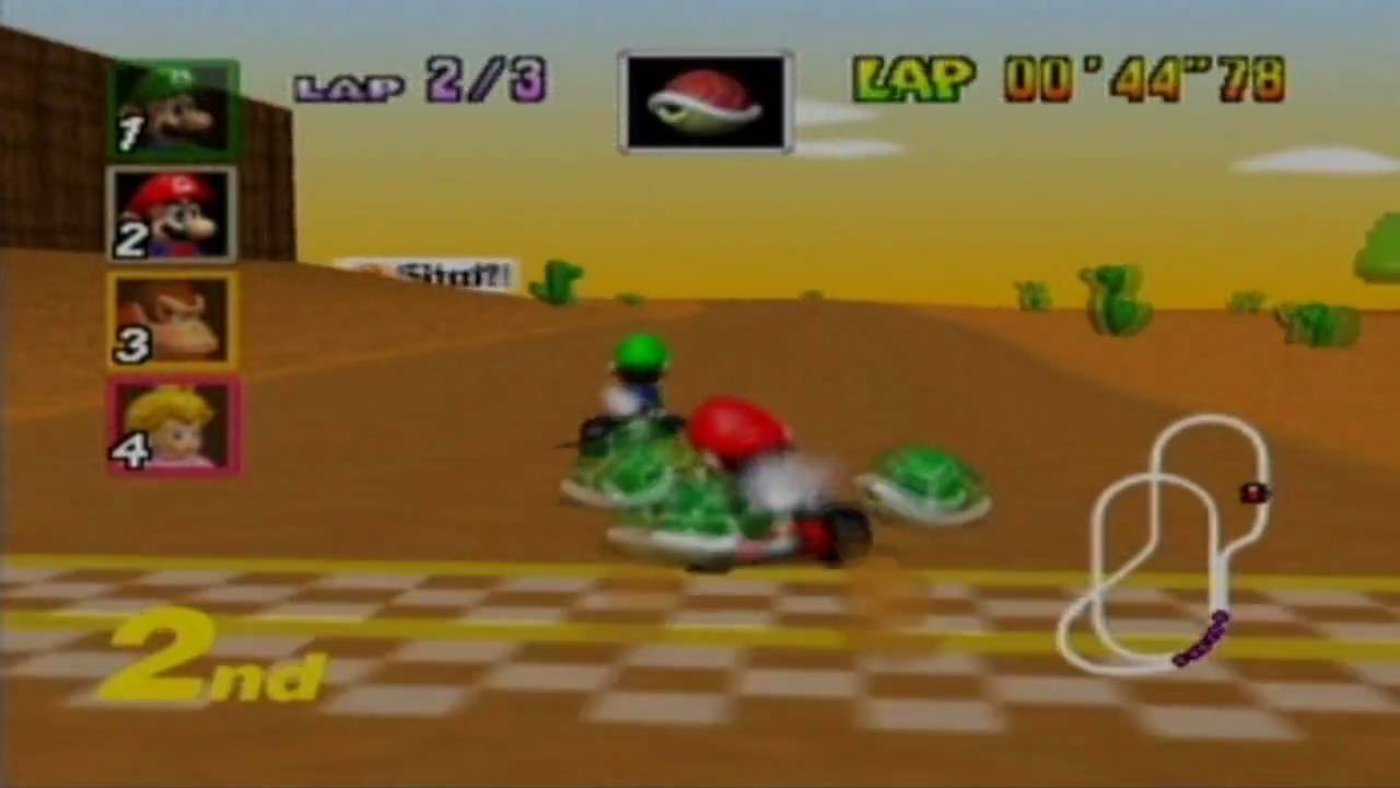 Mario Kart 64 - Mushroom Cup 150cc - Part 2