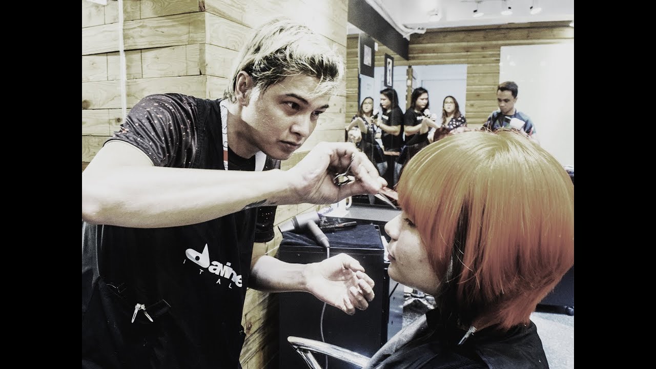 Louie Cruz - Davines Creative Style Academy Top 5 Stylist - YouTube