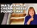 Ina Garten Makes Vanilla Cream Cheese Pound Cake | Barefoot Contessa: Cook Like a Pro | Food Network