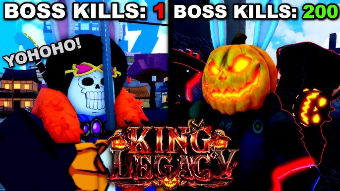 How To Spawn the Jack-O-Lantern Boss in King Legacy