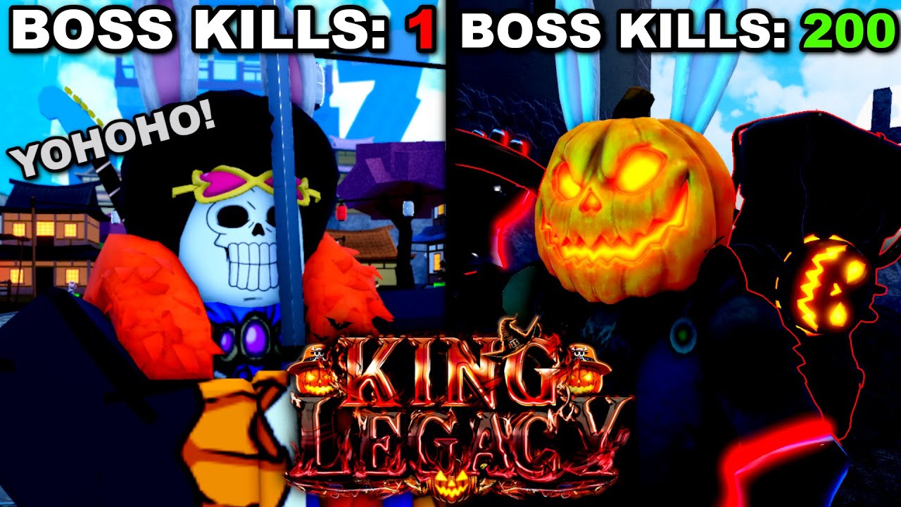 King Legacy - Atualização de Halloween Versão 4.8 Como conseguir