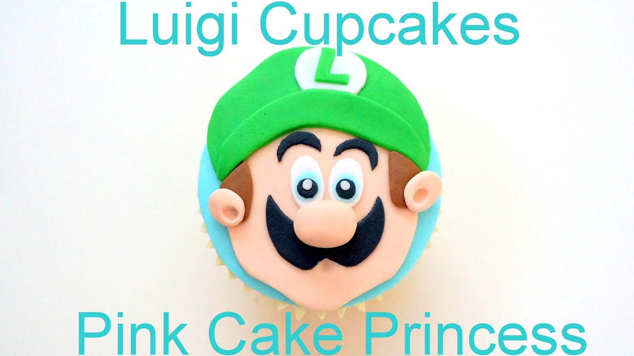 How to Make Nintendo Luigi Cupcakes - by Pink Cake Princess