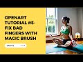 Openart tutorial 5  fix bad fingers with magic brushinpainting