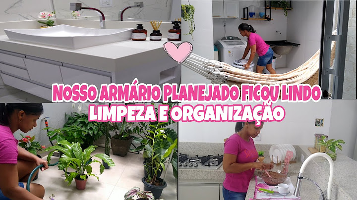 LIMPEZA E ORGANIZAÇÃO - NOSSO ARMÁRIO PLANEJADO FICOU LINDO + ROTINA DE DONA DE CASA