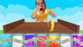 TENTE NÃO ACERTAR O BISCOITO NA LAVA! (ROBLOX - ROLL YOUR COOKIE)