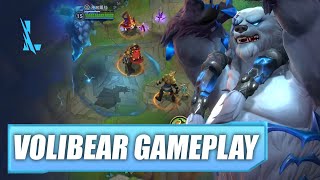 Volibear BR Lane Gameplay - Wild Rift