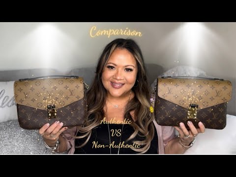 👜Pochette Metis Reverse 💕Comparison Authentic VS Non-authentic 🥰 